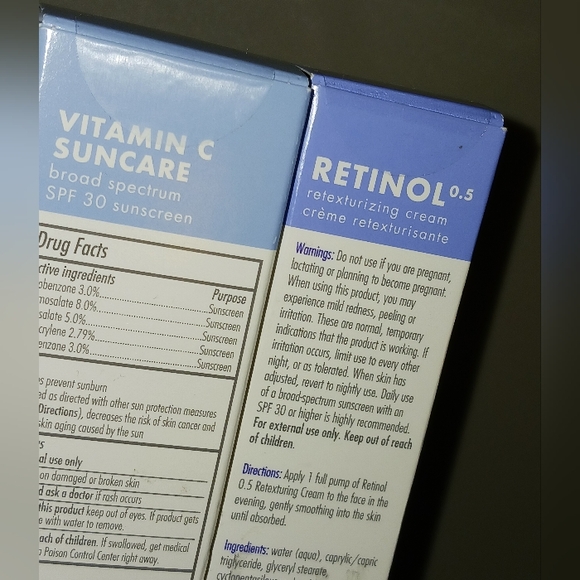 *SEALED* Obagi Retinol 0.5 & Vitamin C Spf30 Sunscreen Bundle - Picture 11 of 16